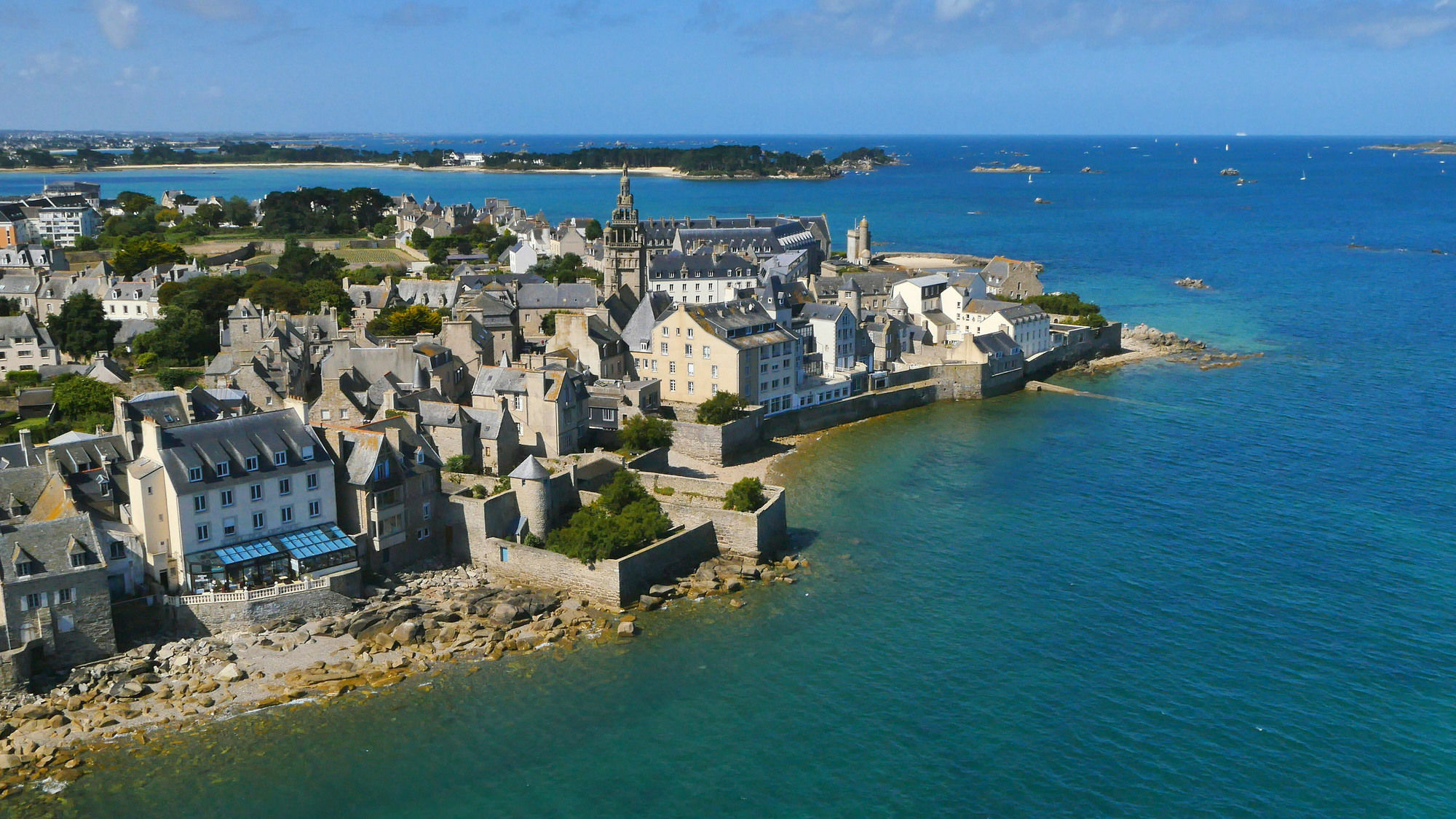 Relais & Chateaux Le Brittany & Spa Roscoff Exterior foto
